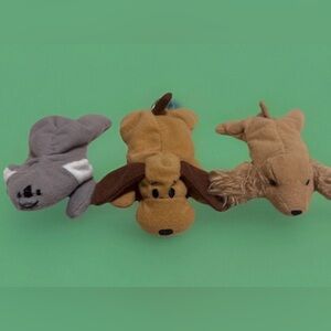 3 Pc Set 1993 "Teenie Beanies" From McDonald's Happy Meal- ALL W/ PLUSH TAGS‼️